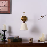 Aven Dawn Fabric Wall Light, detail view 10