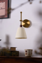 Aven Dawn Fabric Wall Light, detail view 11