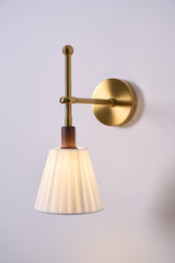 Aven Dawn Fabric Wall Light, detail view 28