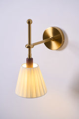 Aven Dawn Fabric Wall Light, detail view 33