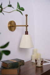 Aven Dawn Fabric Wall Light, detail view 12
