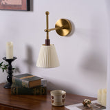 Aven Dawn Fabric Wall Light, detail view 6