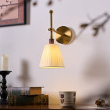 Aven Dawn Fabric Wall Light, detail view 13