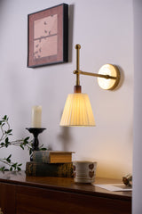 Aven Dawn Fabric Wall Light, detail view 14
