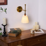 Aven Dawn Fabric Wall Light, detail view 3