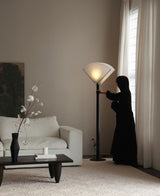 Cora Pearl Fabric Floor Lamp, detail view 12