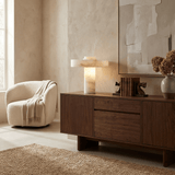 Oriel Shore Alabaster Table Lamp, detail view 4