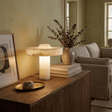 Oriel Shore Alabaster Table Lamp, detail view 7