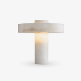 Oriel Shore Alabaster Table Lamp by Maison Velume