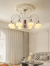 Auria Cove Glass Chandelier, detail view 3