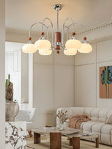Auria Cove Glass Chandelier, detail view 6