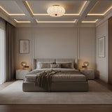 Avel Orbit Wood Ceiling Light, detail view 4