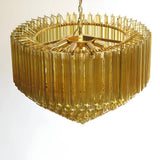 Evara Rose Glass Chandelier, detail view 7