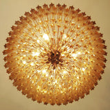 Evara Rose Glass Chandelier, detail view 10