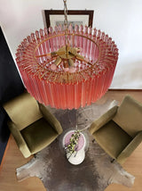 Faron Iris Glass Chandelier, detail view 22