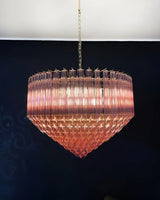 Faron Iris Glass Chandelier, detail view 6