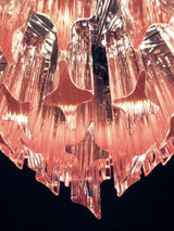 Faron Iris Glass Chandelier, detail view 8