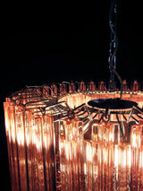 Faron Iris Glass Chandelier, detail view 9