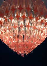 Faron Iris Glass Chandelier, detail view 10