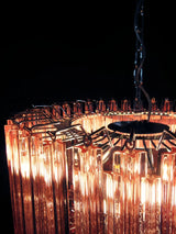 Faron Iris Glass Chandelier, detail view 17