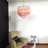 Faron Iris Glass Chandelier, detail view 19