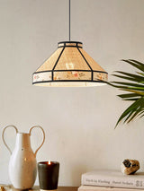 Mira Silva Fabric Pendant Light, detail view 12