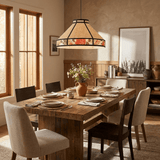 Mira Silva Fabric Pendant Light, detail view 7