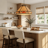 Mira Silva Fabric Pendant Light, detail view 2