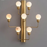 Orla Moss Alabaster Wall Light, detail view 9
