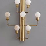 Orla Moss Alabaster Wall Light, detail view 10