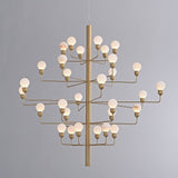 Pella Moon Alabaster Chandelier, detail view 13