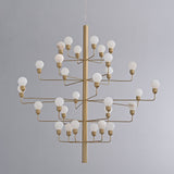 Pella Moon Alabaster Chandelier, detail view 15