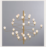 Pella Moon Alabaster Chandelier, detail view 16