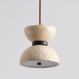 Thea Cove Travertine Pendant Light, detail view 11