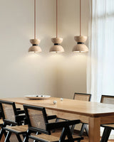 Thea Cove Travertine Pendant Light, detail view 3