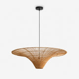 Talia Mist Rattan Pendant Light by Maison Velume