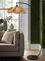 Solen Hearth Rattan Floor Lamp, detail view 3