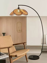 Solen Hearth Rattan Floor Lamp, detail view 4