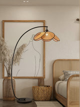 Solen Hearth Rattan Floor Lamp, detail view 5