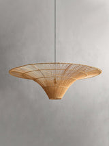 Talia Mist Rattan Pendant Light, detail view 11