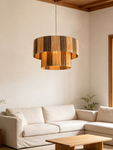 Vela Prism Wood Pendant Light, detail view 3