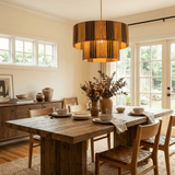 Vela Prism Wood Pendant Light, detail view 10