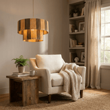 Vela Prism Wood Pendant Light, detail view 11