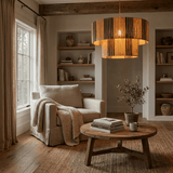 Vela Prism Wood Pendant Light, detail view 12