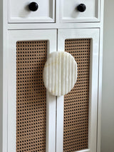 Yara Sol Marble Cabinet Handle, detail view 3