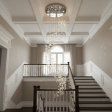 Zella Opal Crystal Chandelier, detail view 8