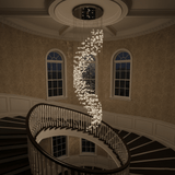 Zella Opal Crystal Chandelier, detail view 5