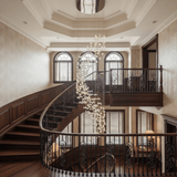 Zella Opal Crystal Chandelier, detail view 43