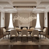 Zella Opal Crystal Chandelier, detail view 10