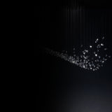 Zella Opal Crystal Chandelier, detail view 28